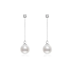 18K Akoya Hanadama Pearl Earrings KE00086