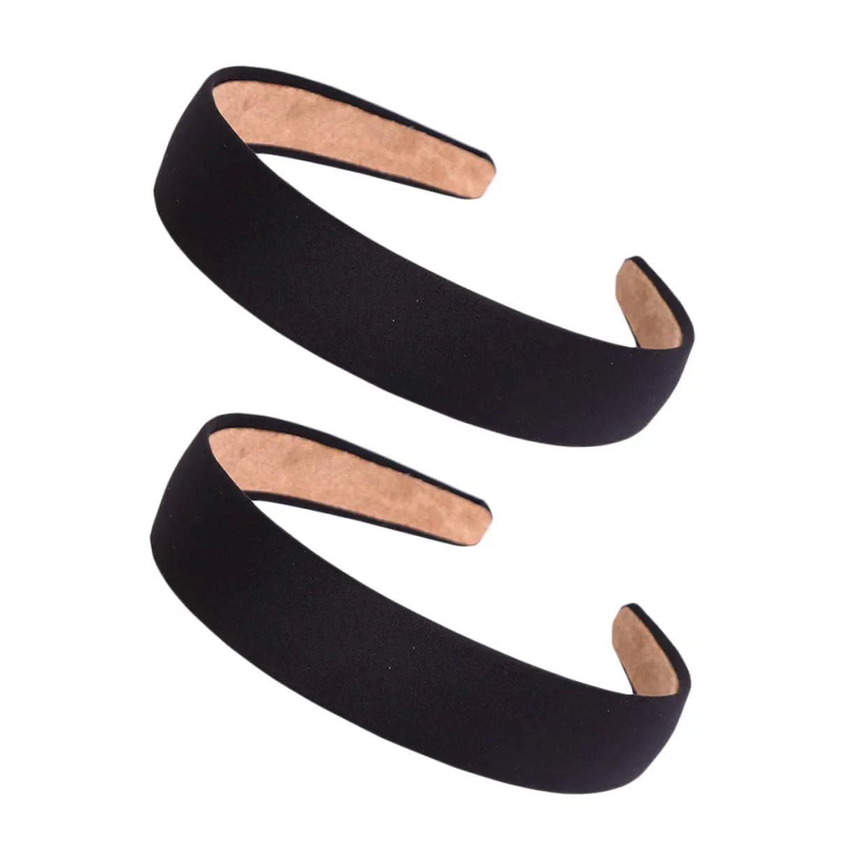8 Pack Women Headbands Stretchy Fabric Wide Headband Women's Hair Hoop Fashionable Headwear for Girls Random