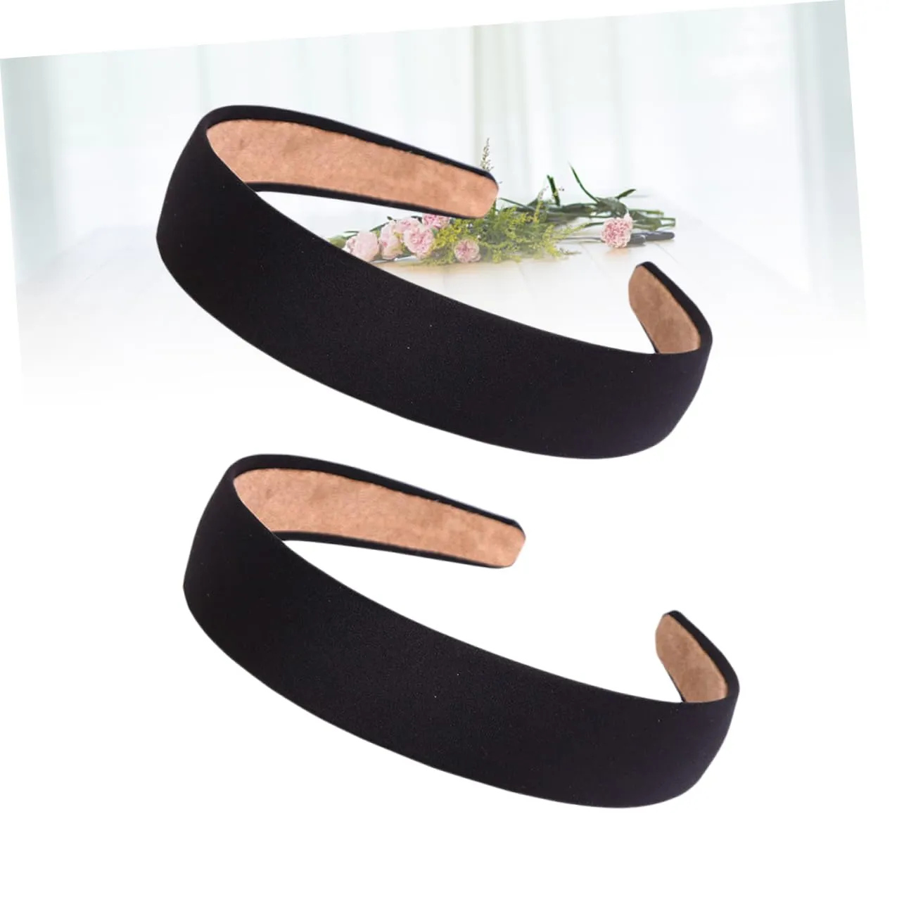 8 Pack Women Headbands Stretchy Fabric Wide Headband Women's Hair Hoop Fashionable Headwear for Girls Random