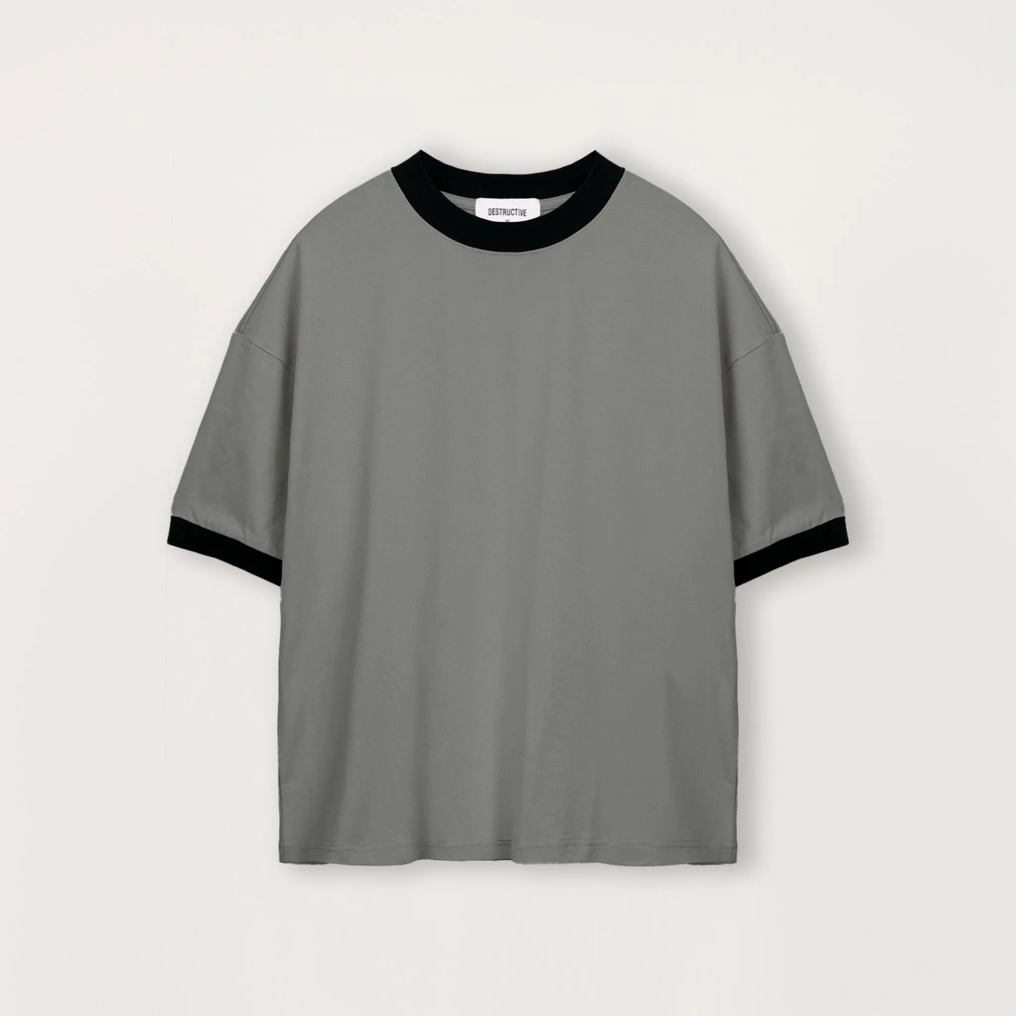 Accent T-Shirt - Granite / Black