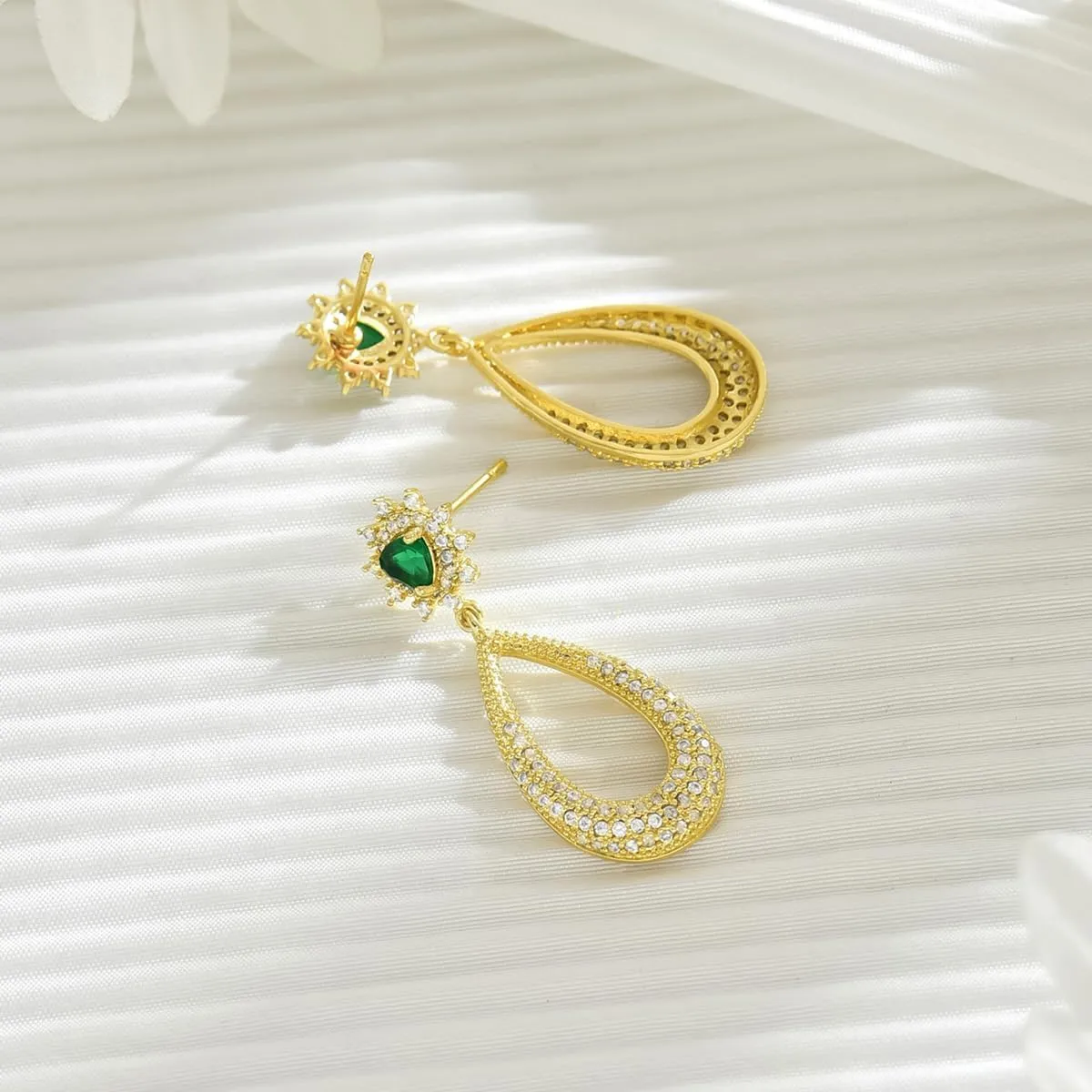cz earrings for women fashion styles dangle earring gift bag