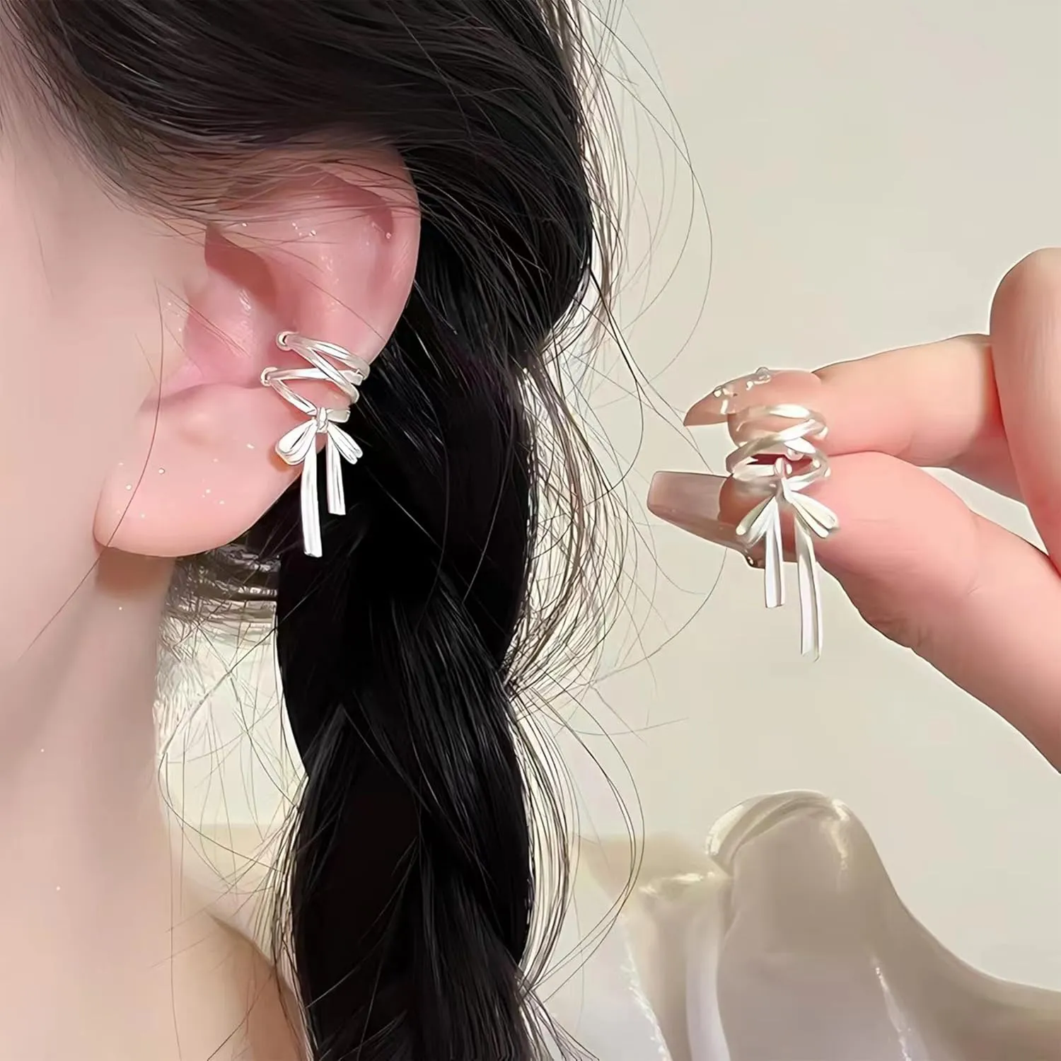 Ear Cuffs Non Piercing Cubic Zirconia Ear Cuff Earrings for Women Trendy Gold Clip on Earrings for Women Gifts Trendy Stuff Hypoallergenic Cartilage Earrings Jewelry