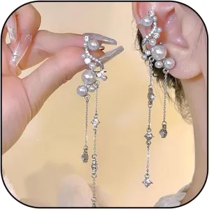Ear Cuffs Non Piercing Ear Cuff Earrings for Women Trendy Stuff Ear Cuffs Earrings Cartilage Earring Jewelry Couple Gifts Boho Summer Beach Essentials