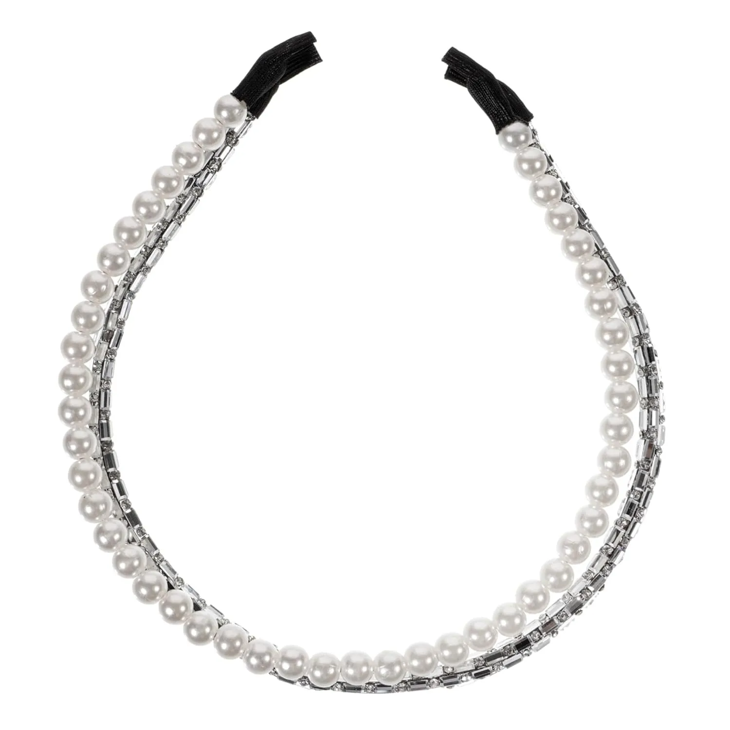 Elegant Rhinestone Headband for Women Wide Boho Headband Fashion Hair Accessories for Party Daily Glittering Hairb