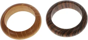 FRCOLOR 2Pcs Finger Rings for Women Men Chic Knuckle Accessories Durable Craftsmanship Vintage Style for All Fashion Trends