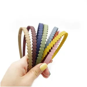 Headband for Skincare Makeup Slip Hair Hoop Fashion Headband Hair Clip Random Color