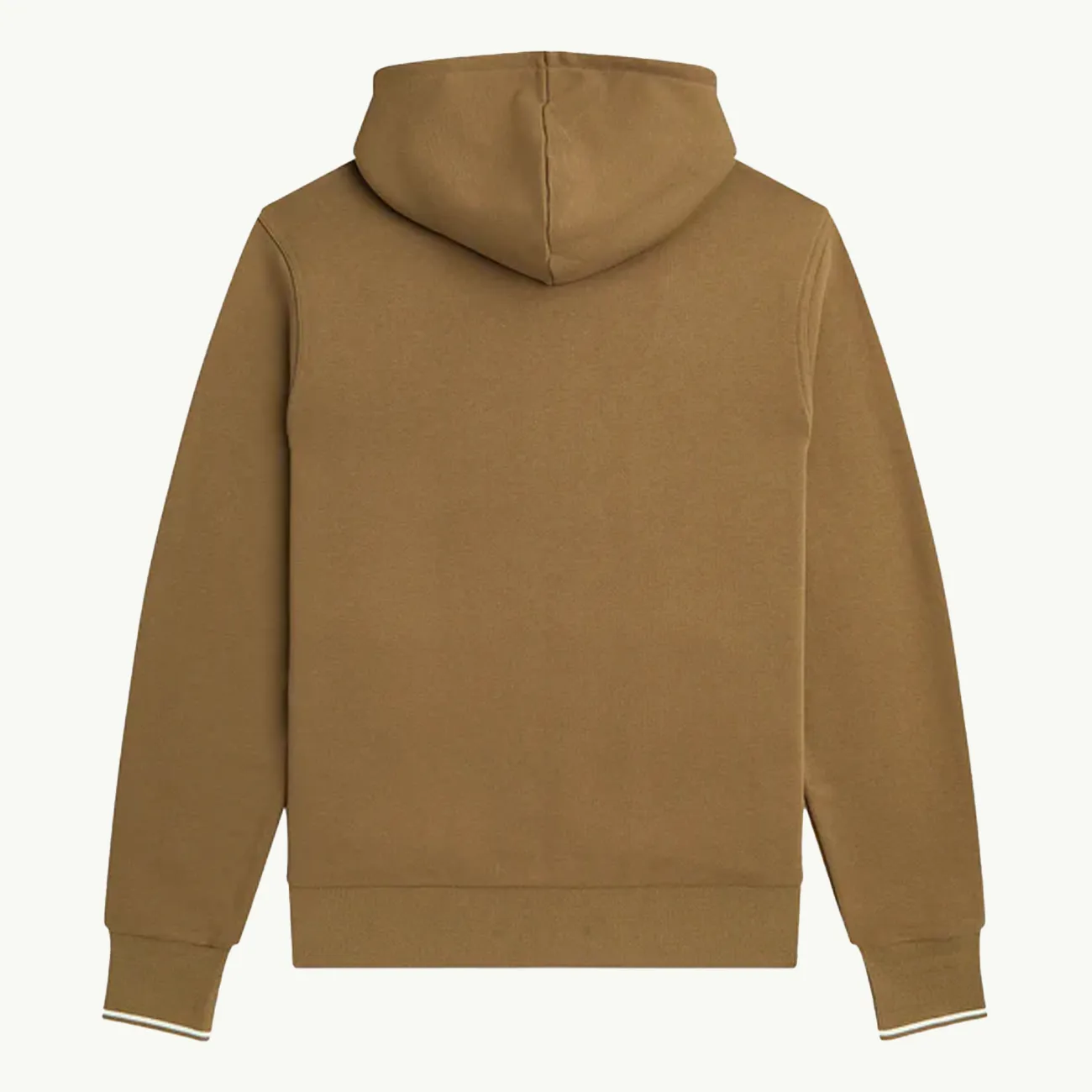 HOODED ZIP THROUGH SWEATSHIRT SHADED STONE