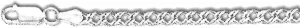JewelryWeb 925 Sterling Silver 10 Inch Rombo Chain Anklet-Anklet for Women and Men in