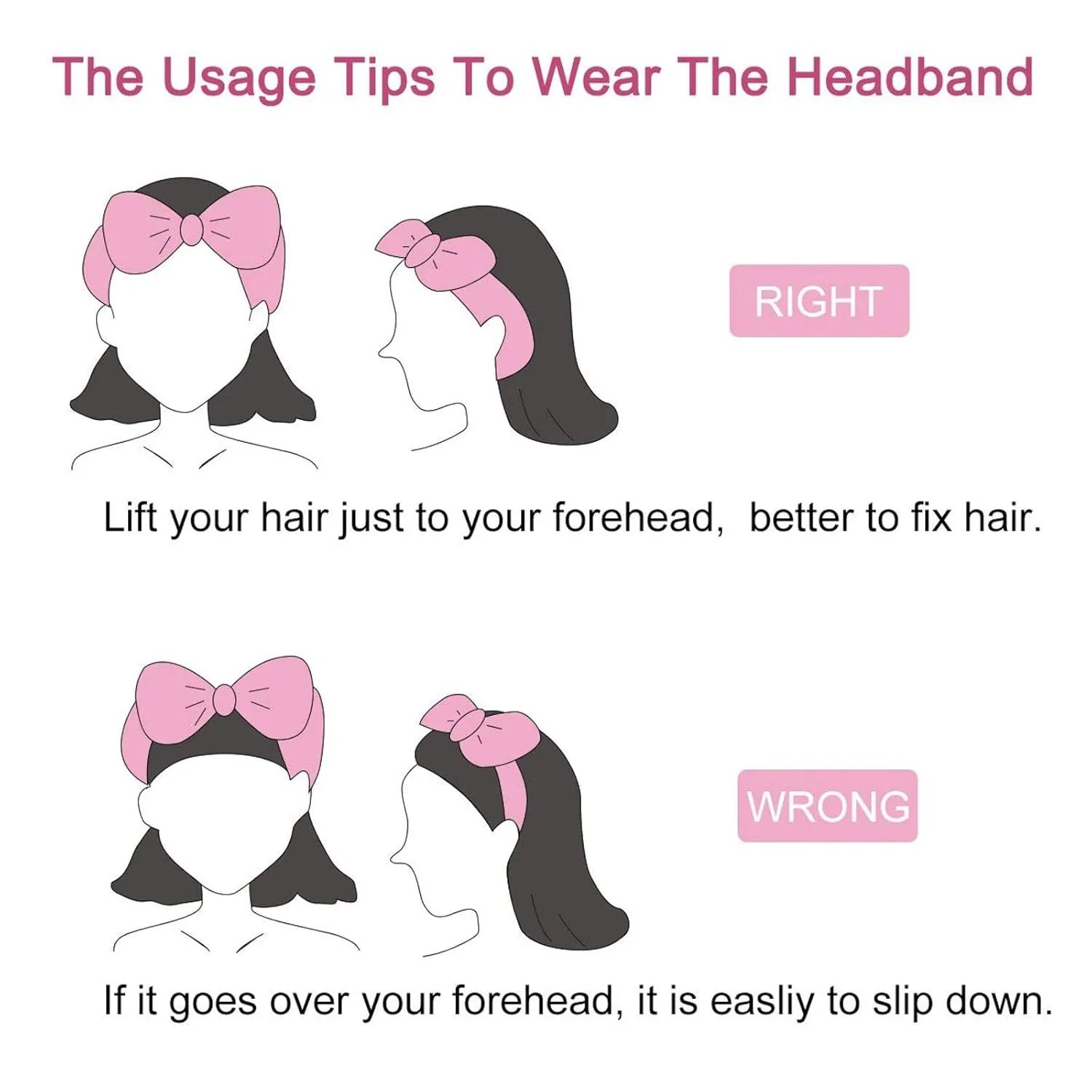 Makeup Headband Soft Hydrotherapy Headband 1 Piece Bow Hairband Women's Facial Coral Velvet Headband For Shower Face Wash