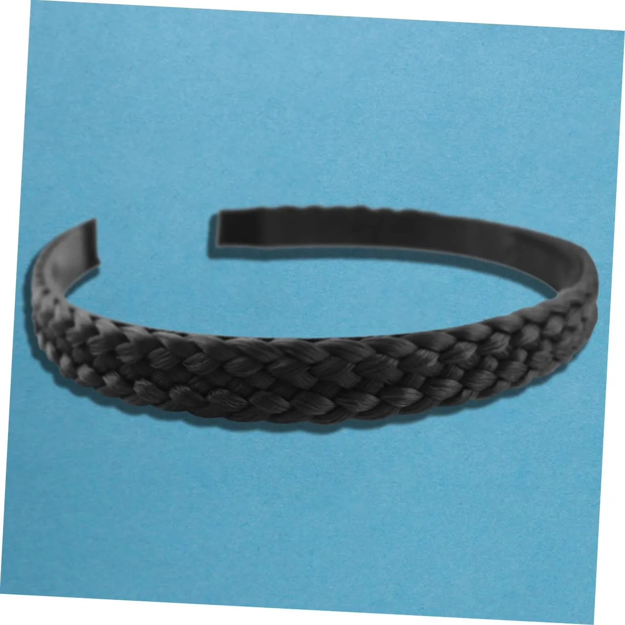 MERRYHAPY Hair Headband Anti-slip Headband Hair Beads for Women Knotted Hoop Fashion Accessory Black