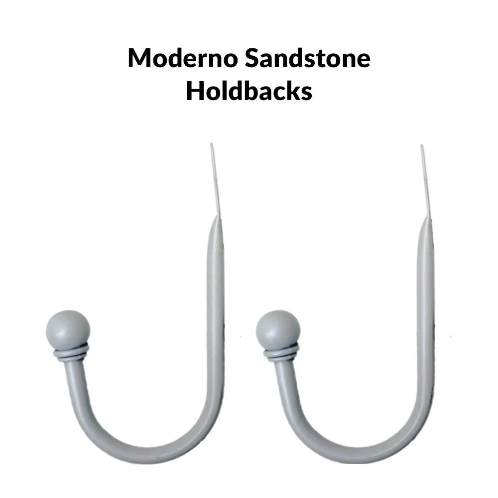 Moderno Pair of Holdbacks