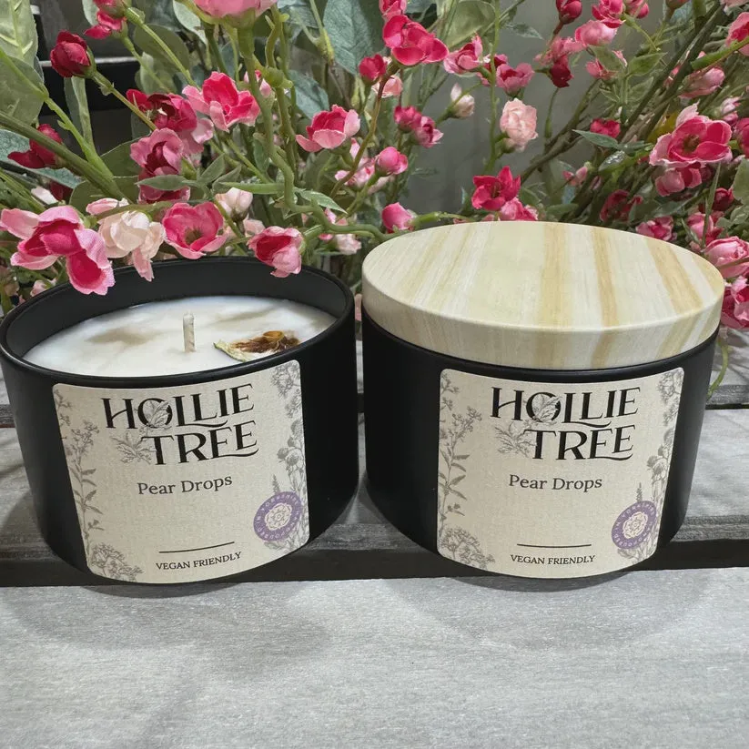 Pear Drops Candle Tin