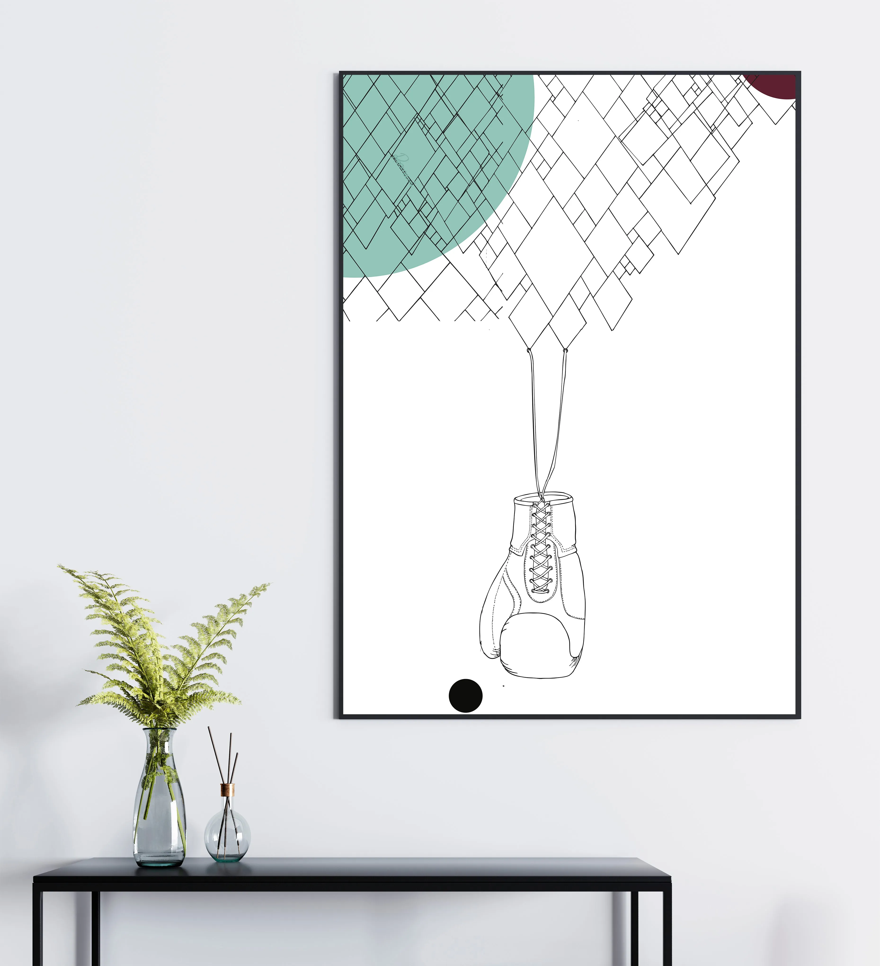 Roll With The Punches Wall Art