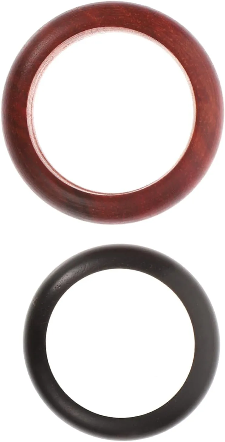 Simple Elegant Wooden Ring Women's Knuckle Joint Ring Full Finger Ring Sets Jewelry