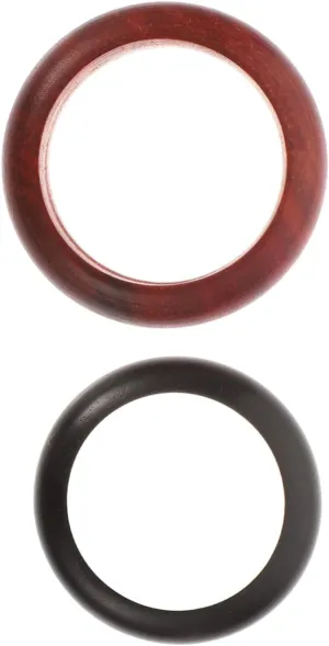 Simple Elegant Wooden Ring Women's Knuckle Joint Ring Full Finger Ring Sets Jewelry
