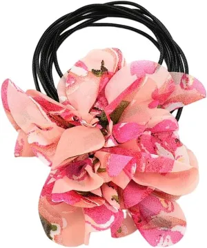 Sisadodo Floral Flower Choker Necklace for Women Big Floral Choker Necklaces for Girls Artificial Flower Neck Tie Collar Necklaces